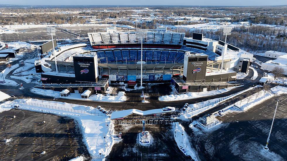 Stairs Are In Already at New Buffalo Bills Stadium