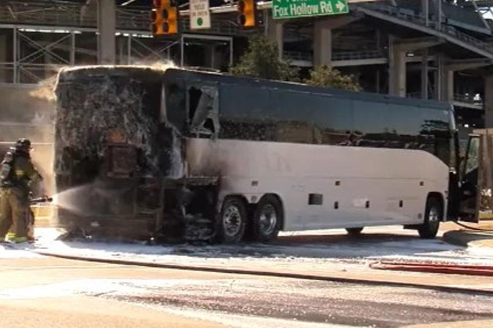 Western New York Hockey Team Bus Destroyed By Fire