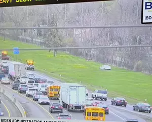 Bizarre Accident Stopped Traffic On The New York State Thruway