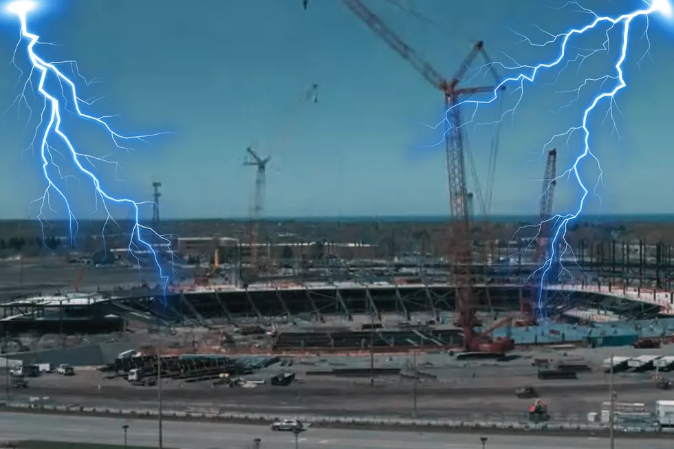 Storms Cause Damage At New Stadium Site Of Buffalo Bills
