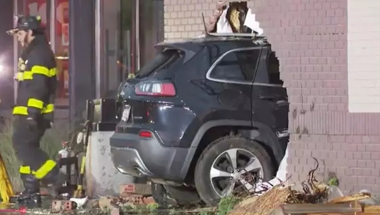 Car Crashes Through Burger King In Western New York