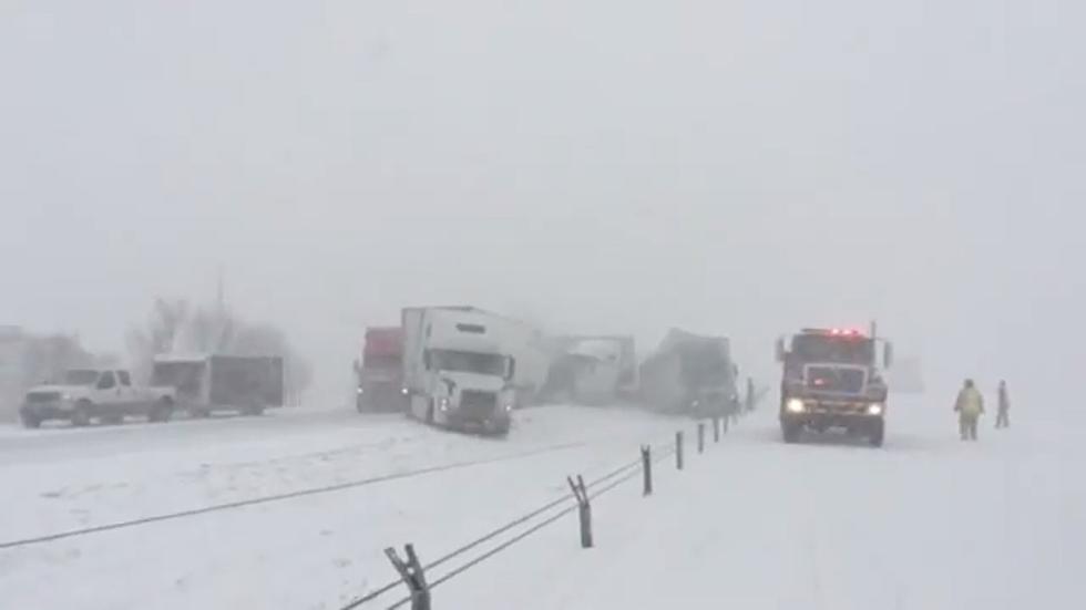I-80 Accident As It Happens [Video]
