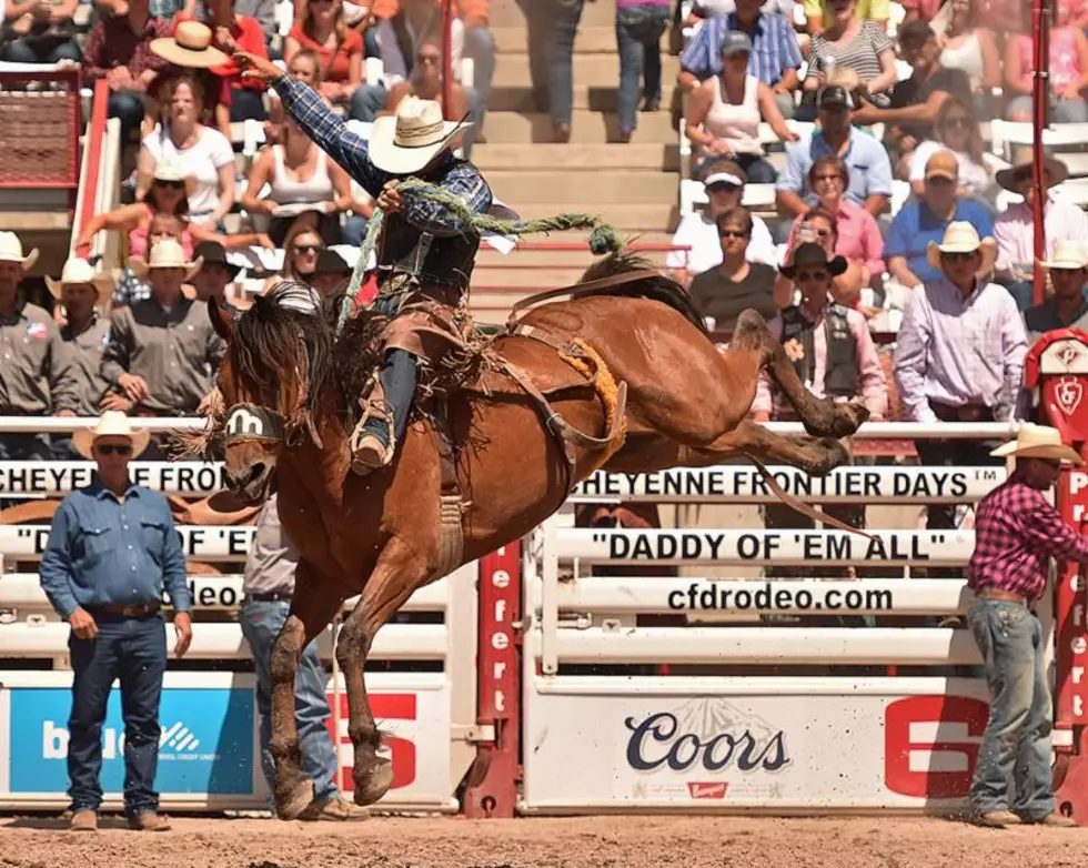 Cheyenne Frontier Days Rodeo Results – Thursday July 25
