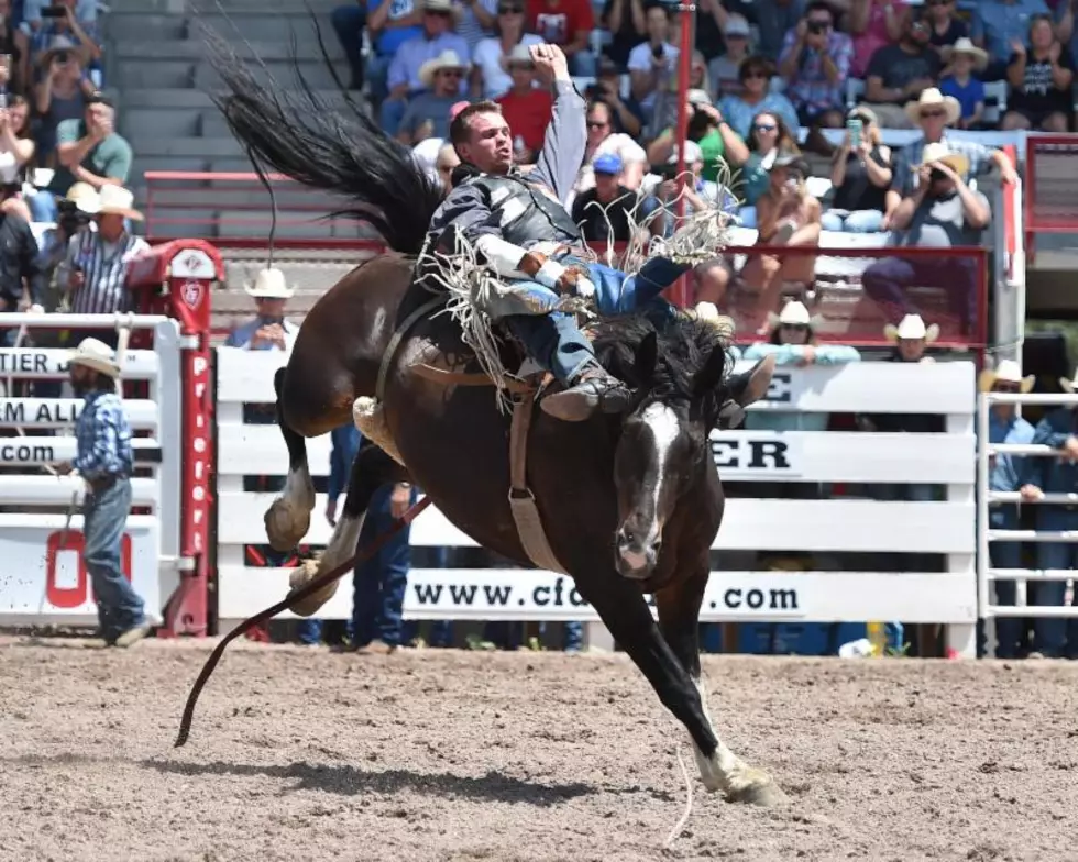 Cheyenne Frontier Days Rodeo Results – Sunday July 21