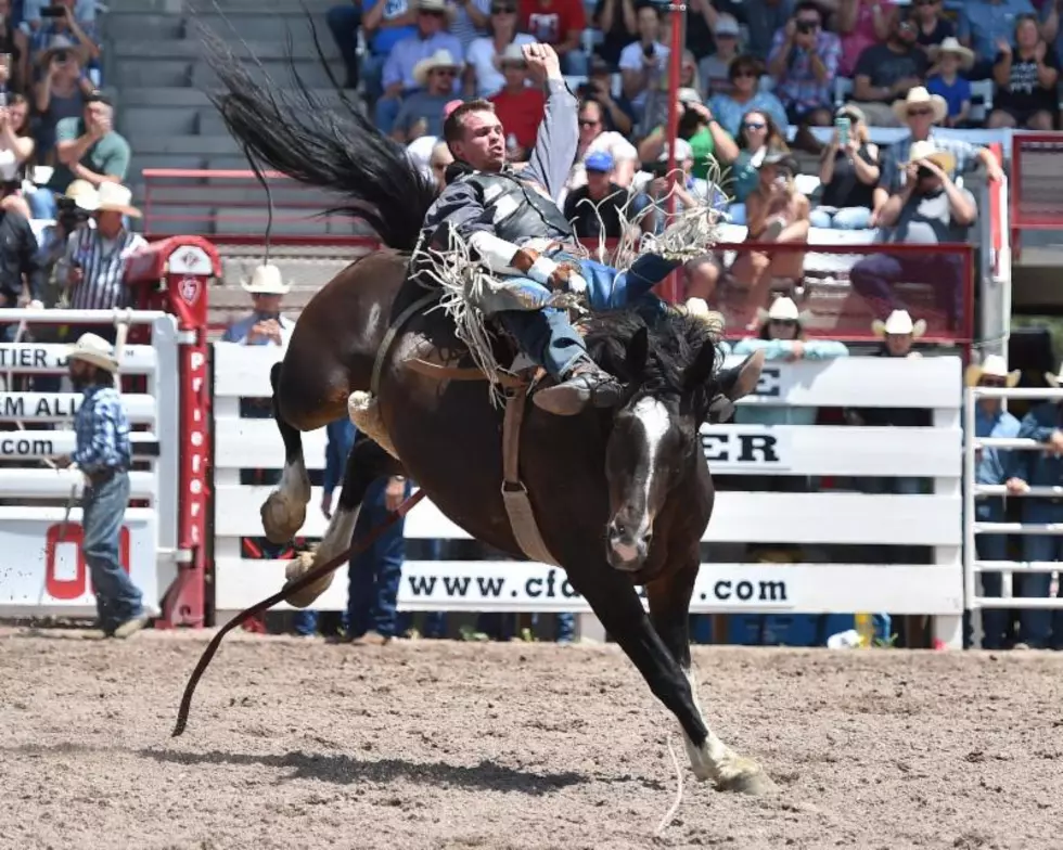 Cheyenne Frontier Days Rodeo Results - Sunday July 21