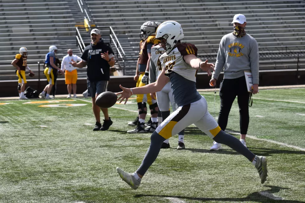 Who is Wyoming’s new punter?