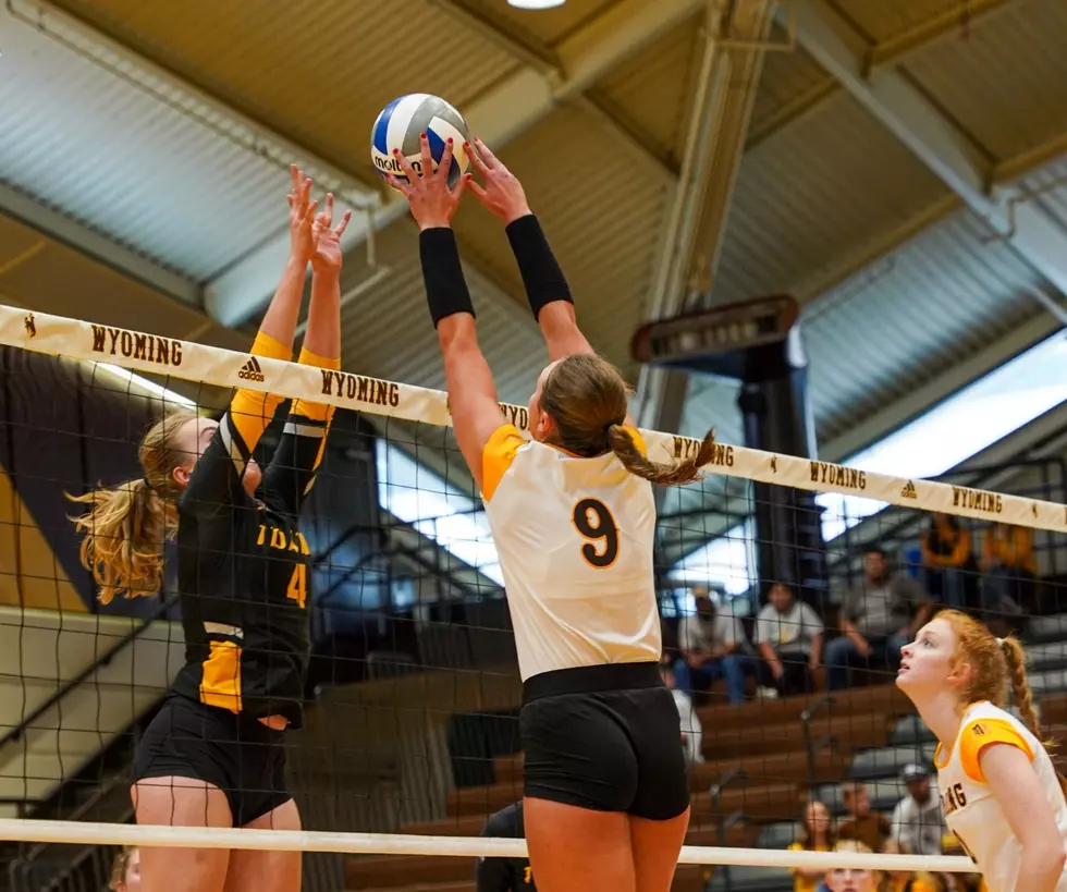 Wyoming volleyball starts fast, but falls to Idaho in four sets