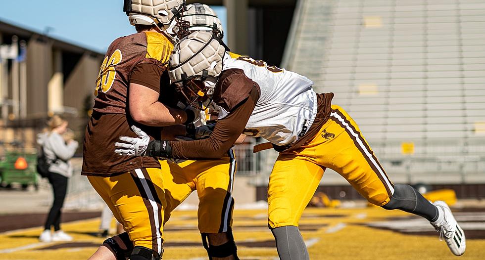 Cowboy Football Begins Spring Practice Today in Laramie