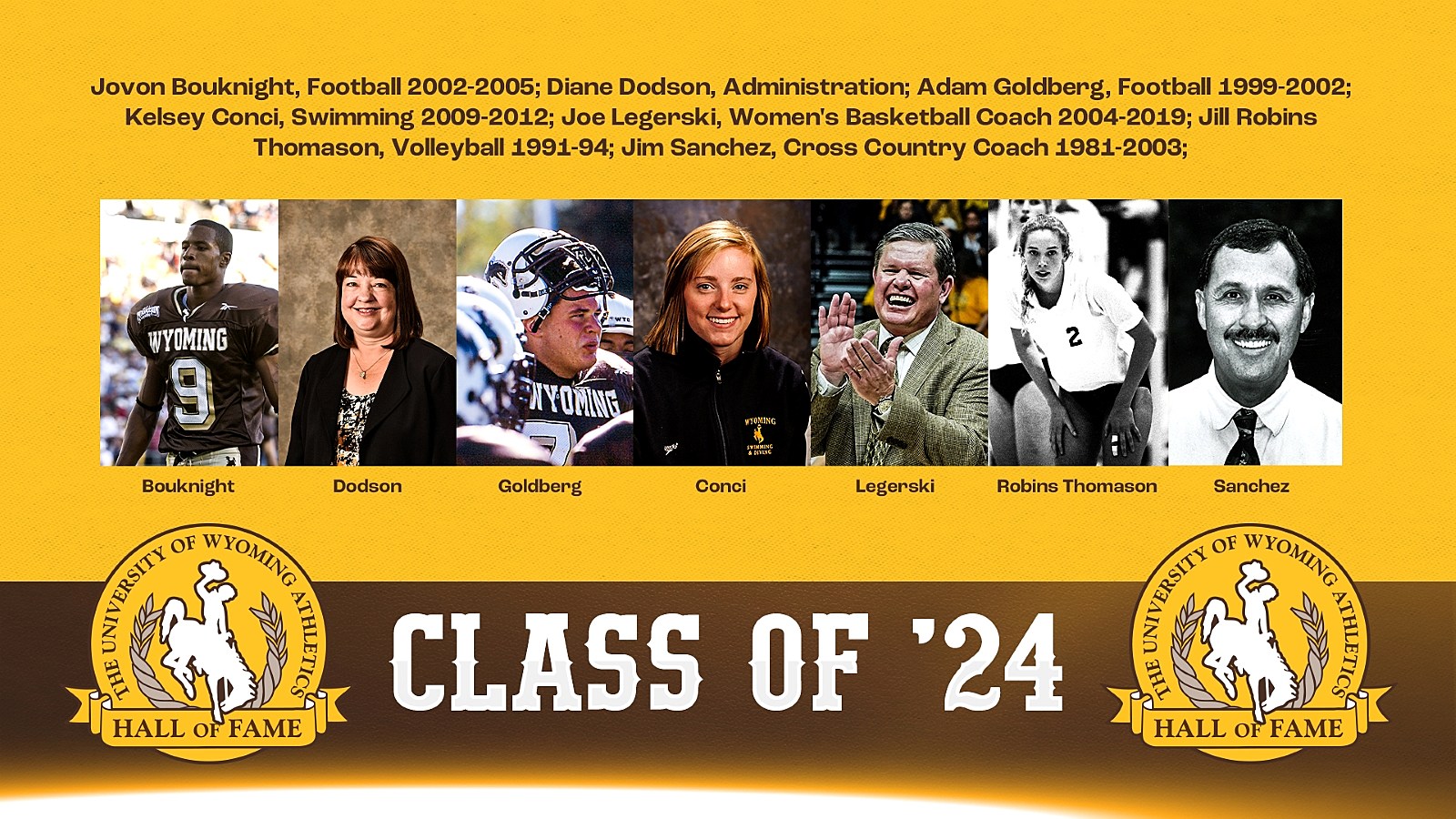 Wyoming Announces 2024 Hall Of Fame Class   Attachment 3252 Hall Of Fame Graphic Class Of 2024 Copy 