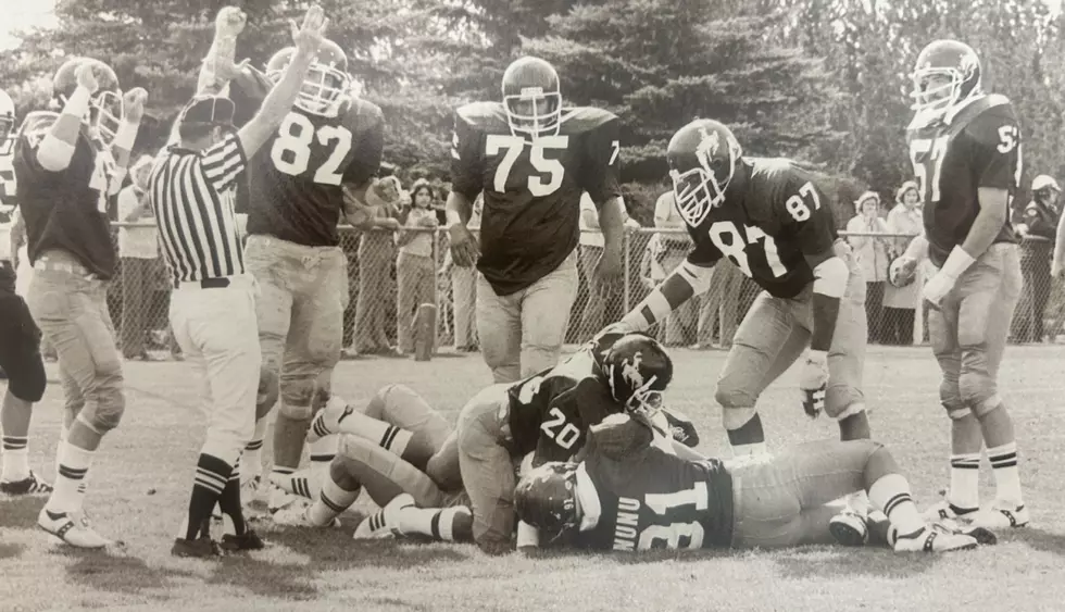 Paul Nunu (No. 91) was named the WAC Defensive Lineman of the Year in 1976 while leading the Cowboys to a berth in the Fiesta Bowl./ UW courtesy photo