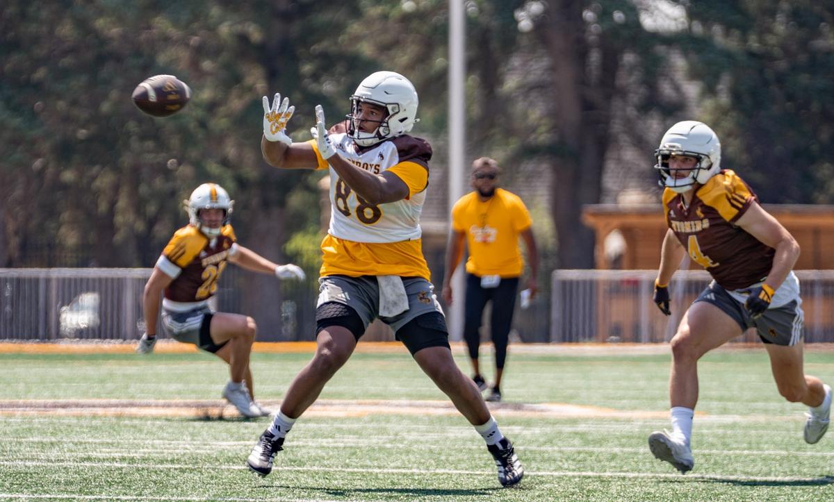 Fall Football Camp is Underway at Wyoming