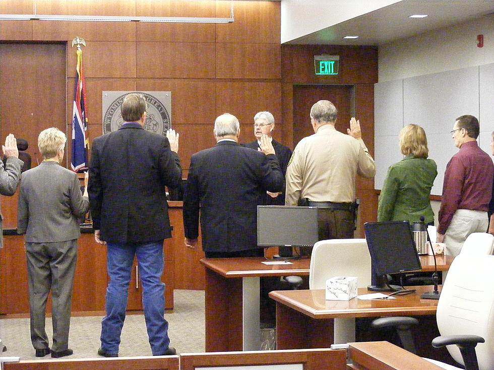 County Elected Officials Take The Oath