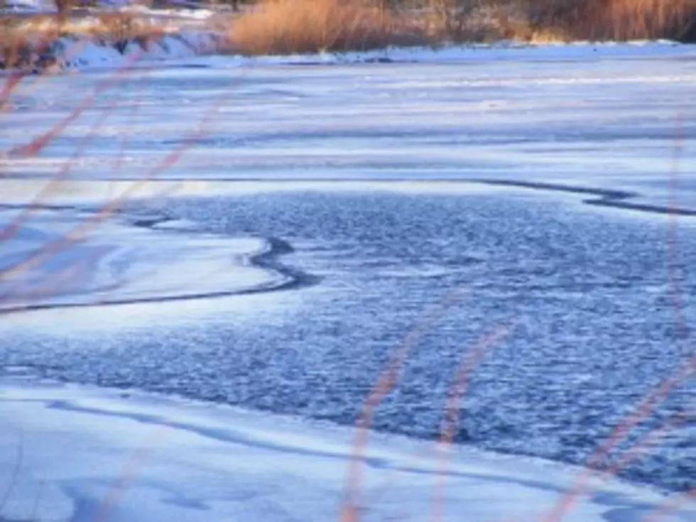 River Ice Slows Upper Reservoir Release