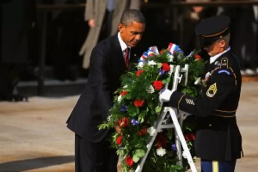 President Obama Observes Veterans Day With Arlington Rites