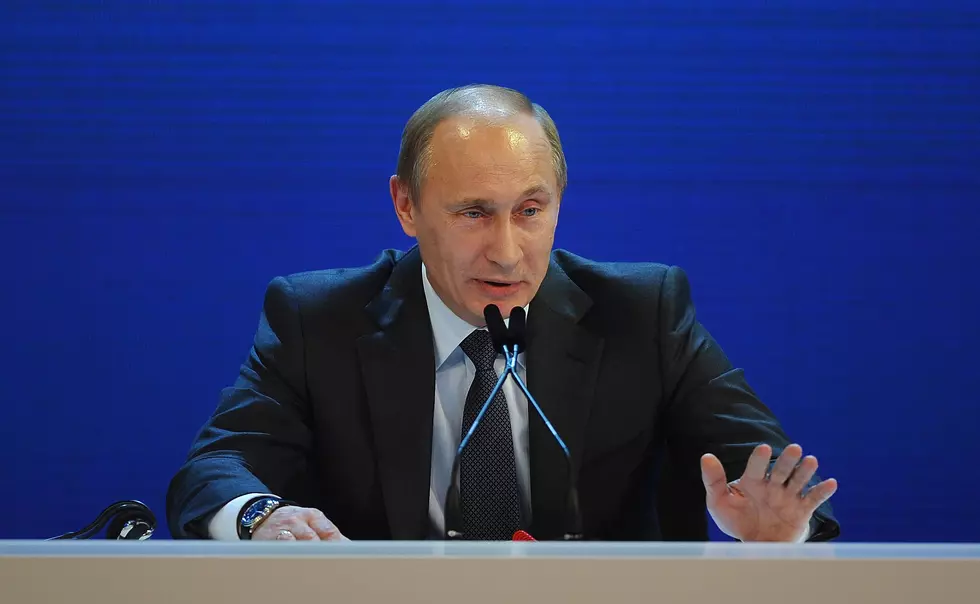 Putin Appears at Big Rally as Troops Press Attack in Ukraine