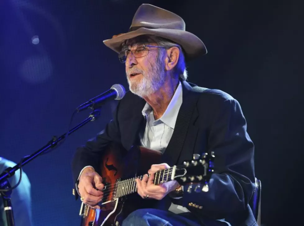 Don Williams Cancels Concert Tour Due To Illness