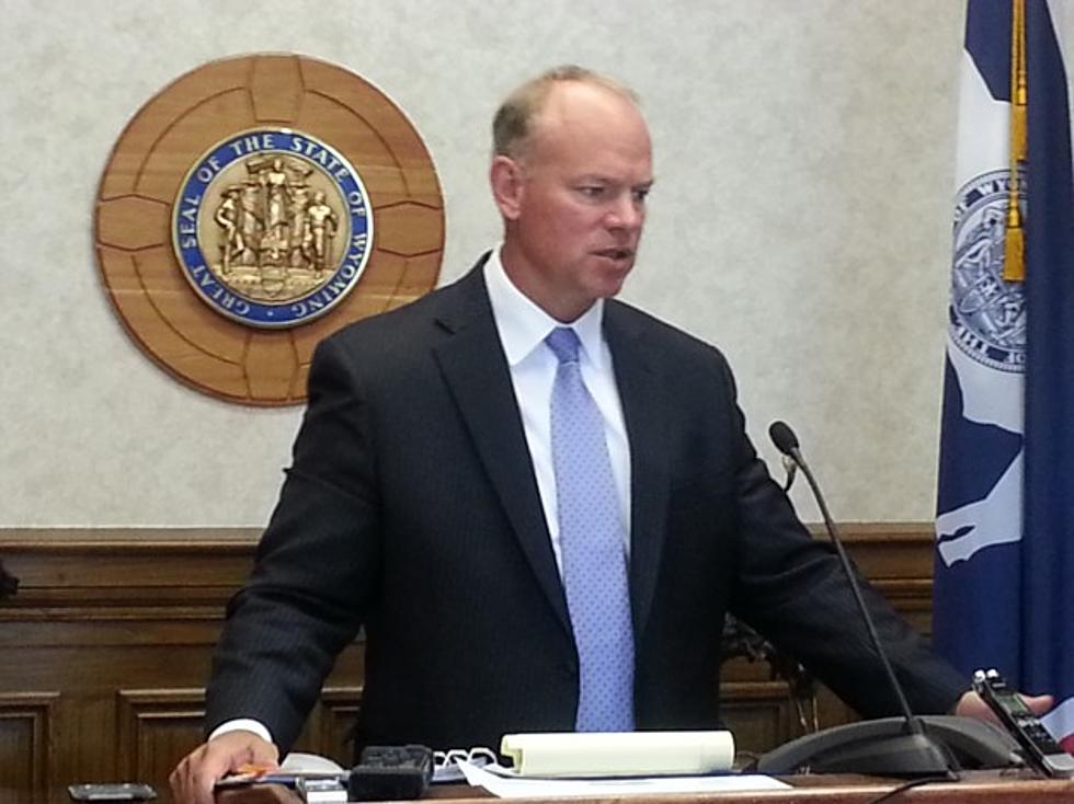 Governor Matt Mead Delivers State of the State speech