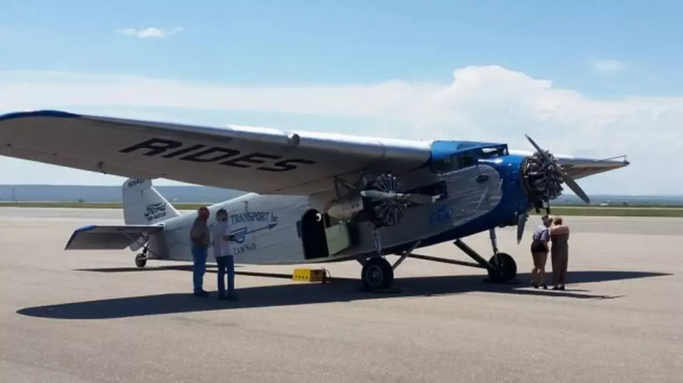 Flying In The Ford Tri Motor Over Casper [VIDEOS]