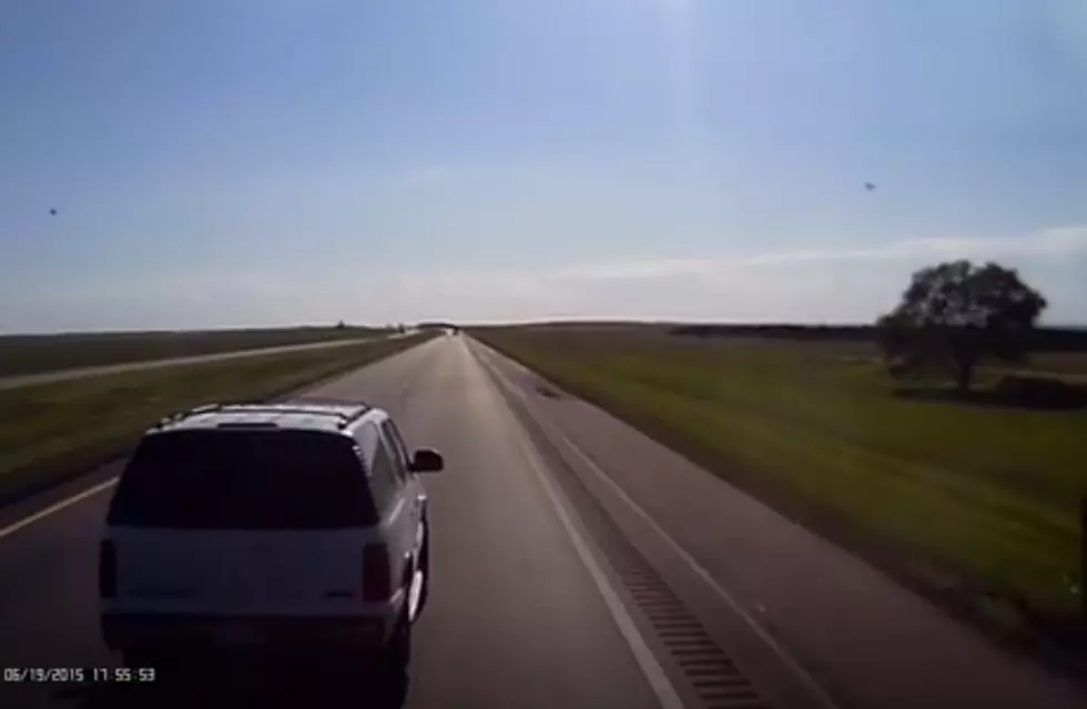 Karma For Road Rage SUV On I-80