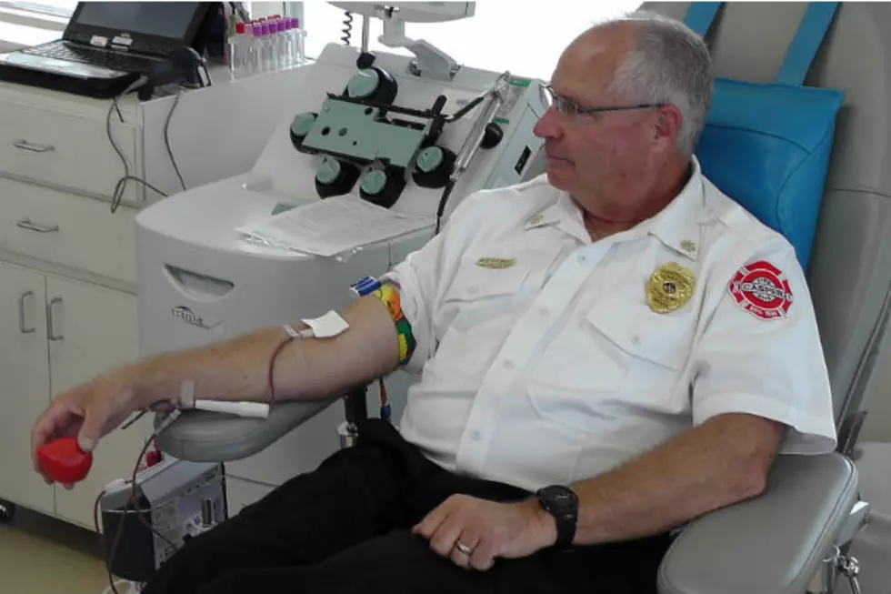 Casper Police and Fire E-M-S Compete To Raise Blood Donor Awareness [VIDEO]