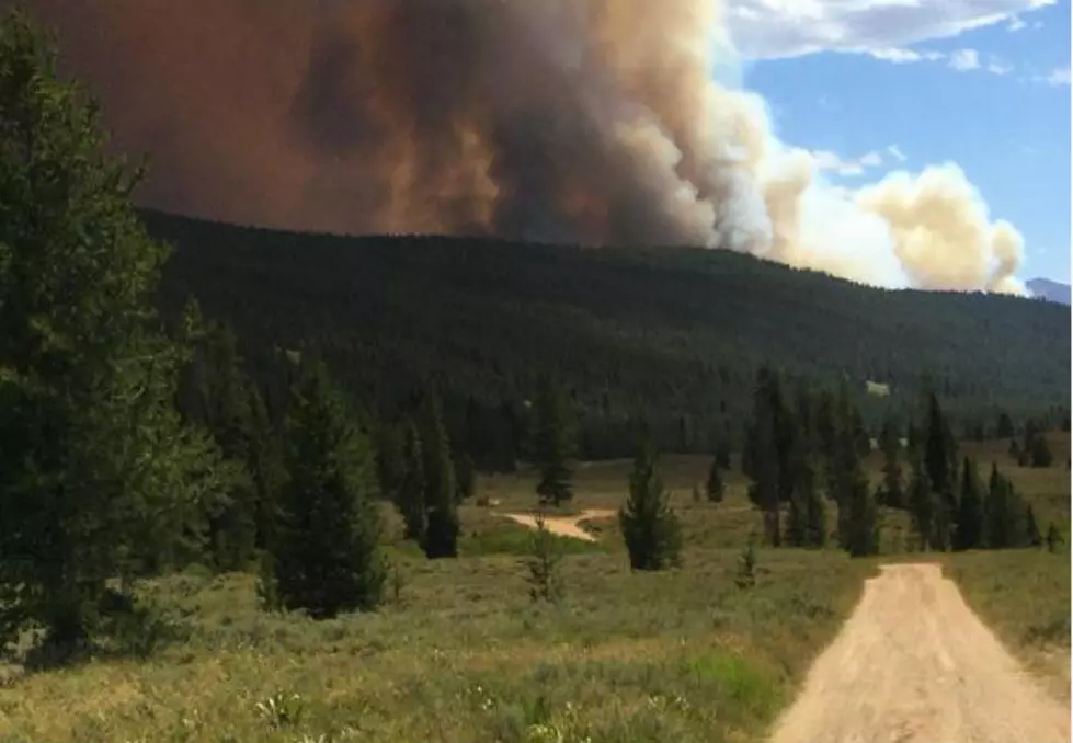 Wyoming Fire Closes Highway To Jackson