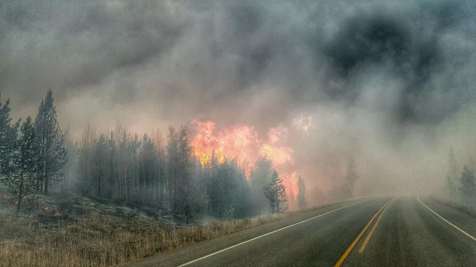 Berry Fire Forces Closure Of Yellowstone South Entrance Again