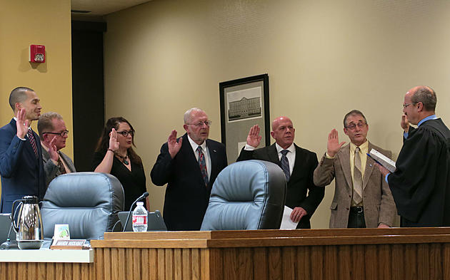 Casper City Councilmembers, Mayor, Vice Mayor Take Oath