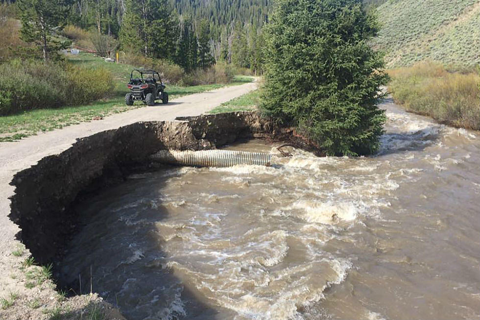 The Latest: Wyoming Flooding Hampers Travel, Recreation 