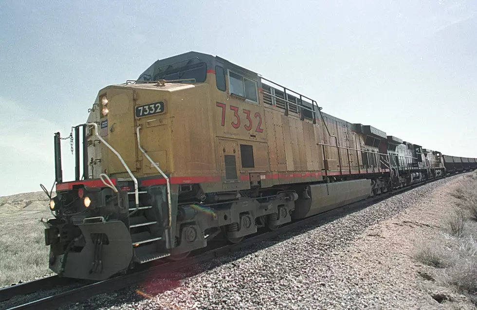 Locomotive Burns in Wyoming City, Two Workers Treated