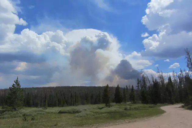 Keystone Fire in Southeastern Wyoming Caused by Lightning