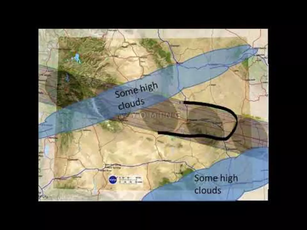Cloud Cover Forecast Looks Good for Casper, Central Wyoming Ahead of Eclipse [VIDEO]