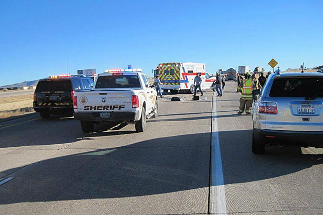 Wyoming Authorities: Man May Have Intentionally Dived in Front of Truck on I-80