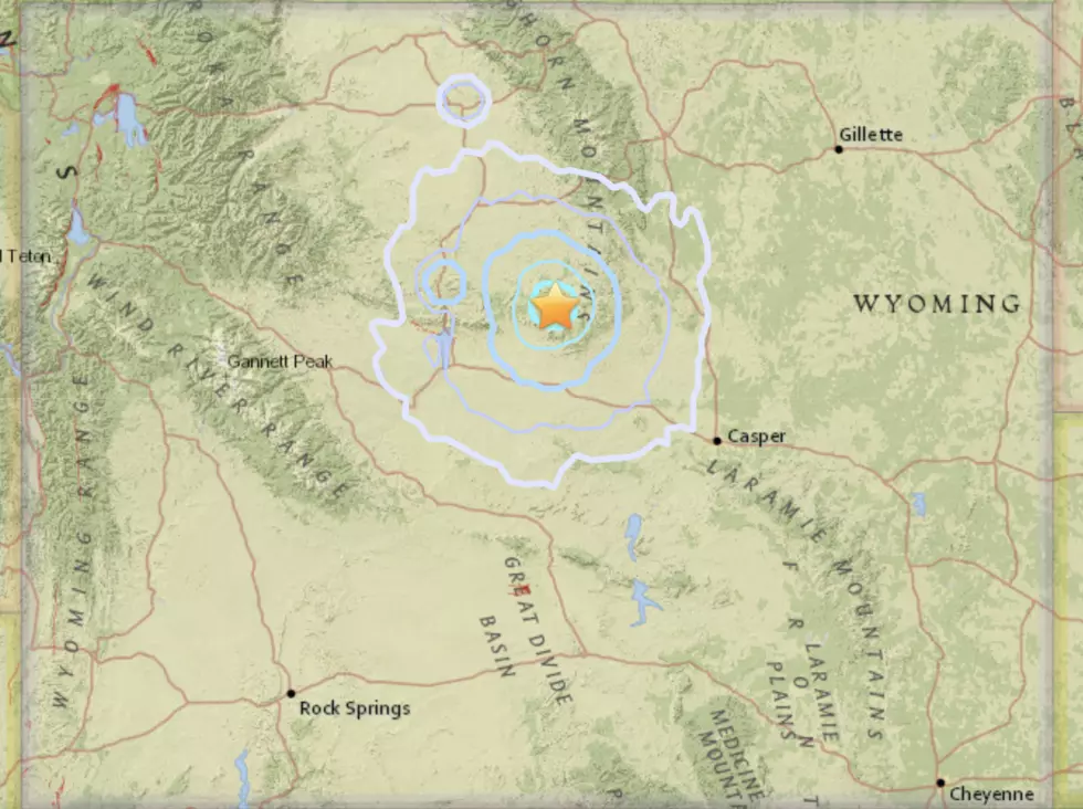 Earthquake Recorded In Central Wyoming; Residents Report Shaking