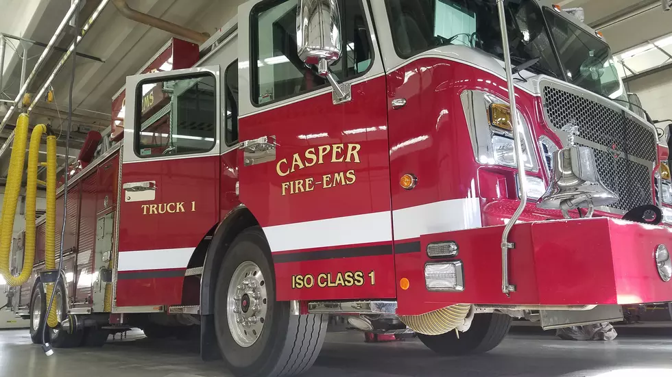 Casper Firefighters Extinguish BBQ Fire That Threatened Homes