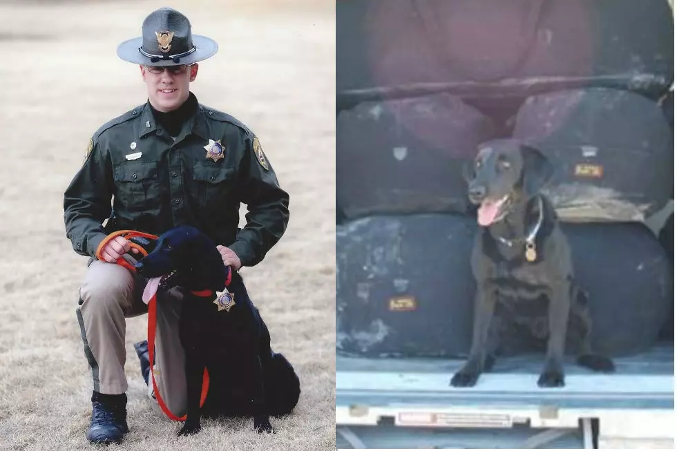 Retired Wyoming Highway Patrol Drug Dog Passes Away
