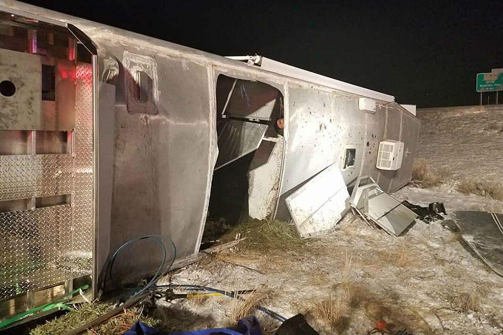 Wyoming School Bus, Horse Trailer Roll Over in Separate Crashes