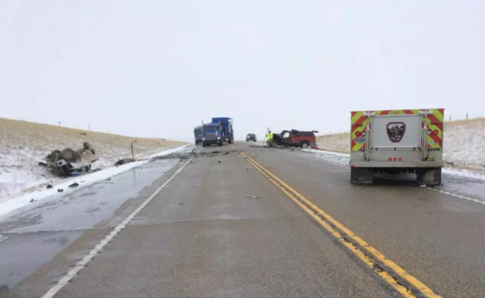 Crash Closes Highway 20/26 West of Casper