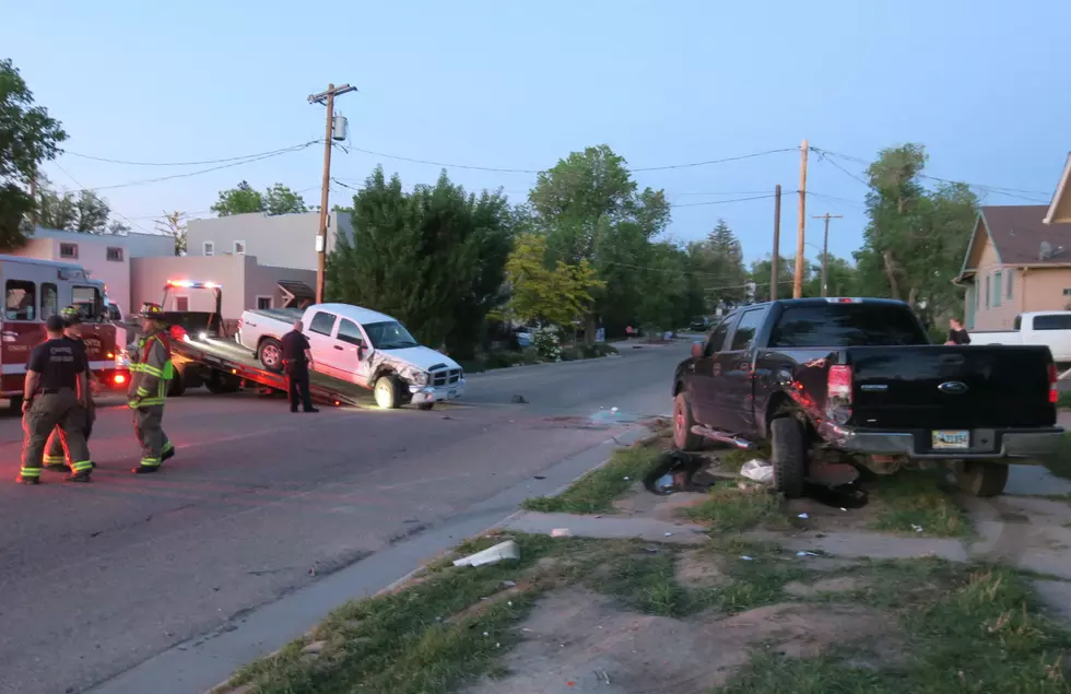 Parked Pickup Totaled In Drunk Driving Crash In Casper [VIDEO]