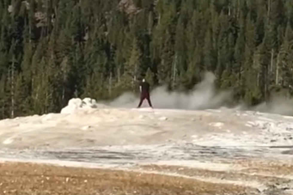 Two Men Sentenced for Walking on Old Faithful in Yellowstone