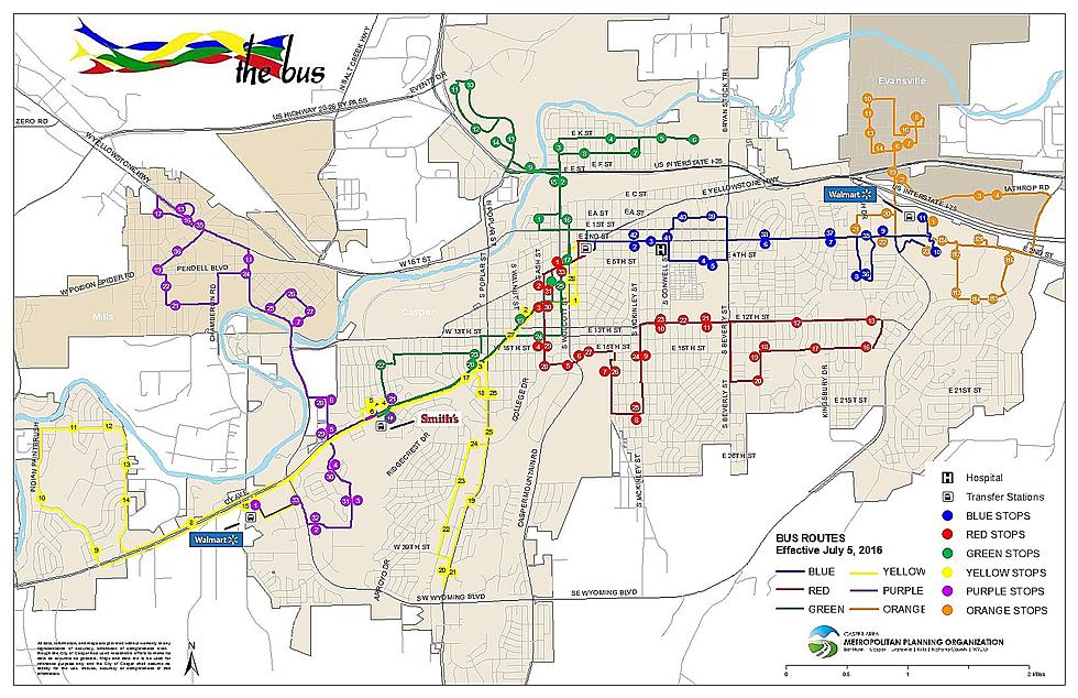 Casper Area Transportation Coalition Shows Bus Route Changes