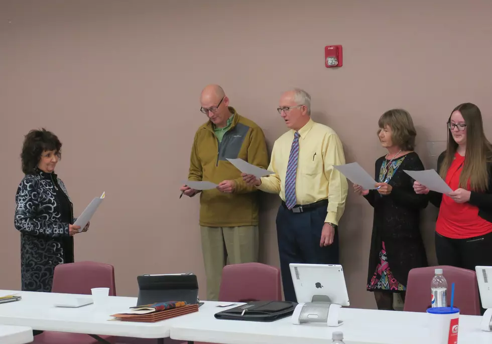 Natrona County School District Trustees Sworn in Monday