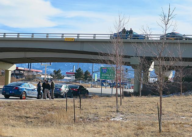 Chase Ends on I-25 in Casper; Suspect Jumps Off Overpass