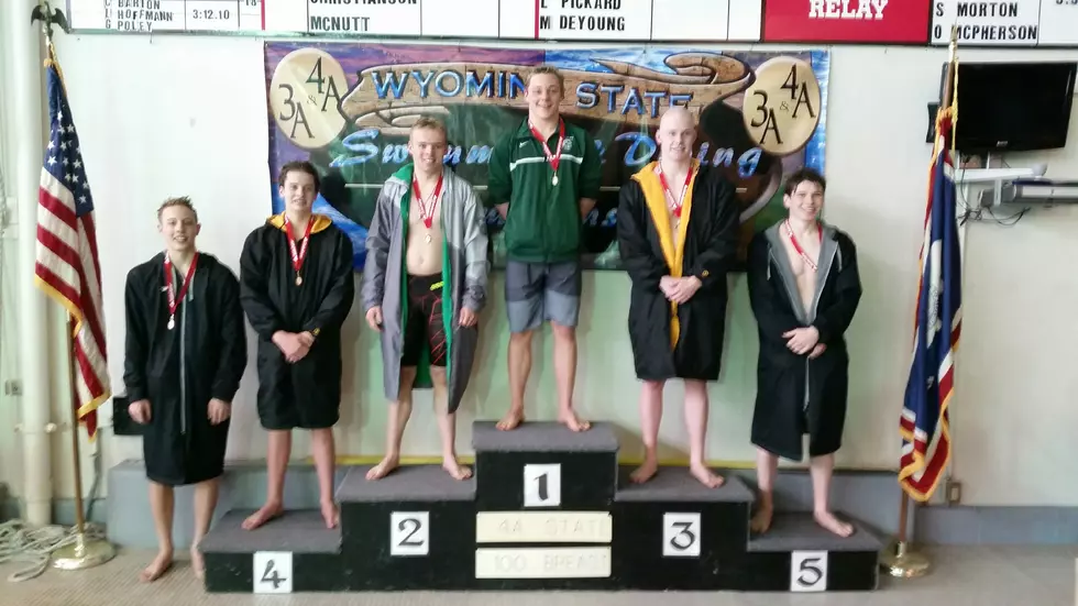 Kelly Walsh Takes 3rd at 4A State Swim Meet