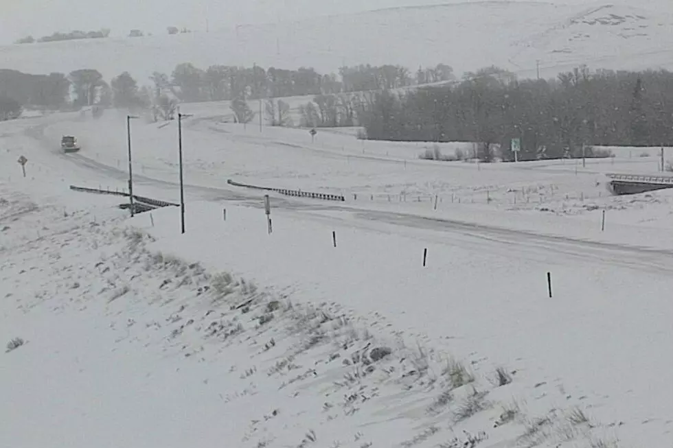 WYDOT Crews Fight 10-Foot Snow Drifts on Closed I-80