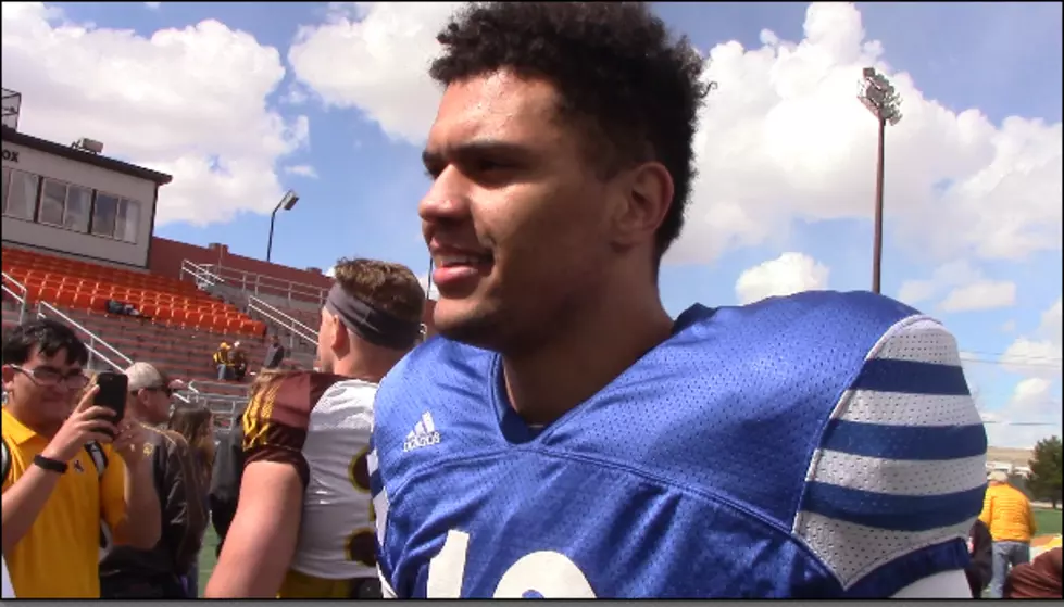 Cowboy Quarterbacks Talk After Casper Scrimmage [VIDEO]