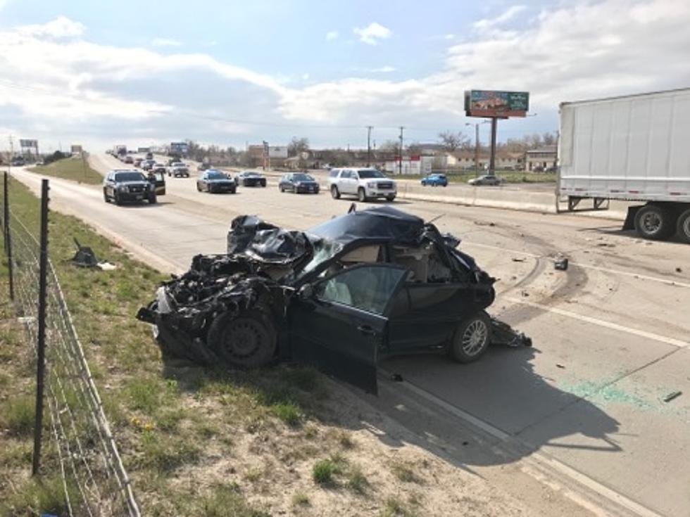 Two Taken to Hospital After Crash on I-25 in Casper on Monday