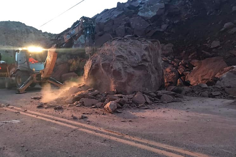 Highway Through Wind River Canyon Still Closed Due to Rock Fall [UPDATED]