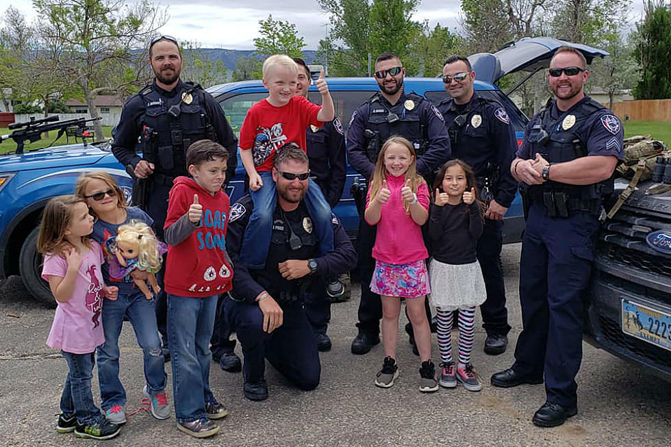 Casper Police Surprise Future Officer, 7, at His Birthday Party