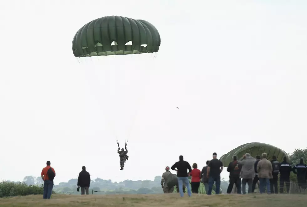97-Year-Old U.S. Veteran Parachutes into Normandy to Mark Anniversary