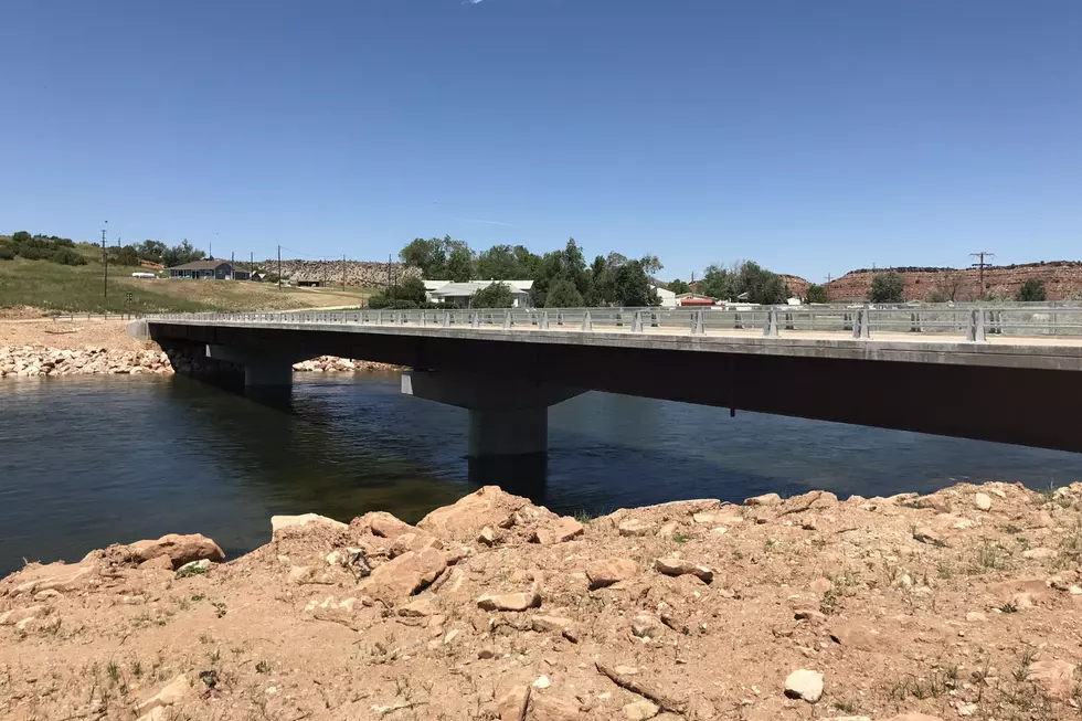 Work on Bridge Below Alcova Dam in Natrona County Completed